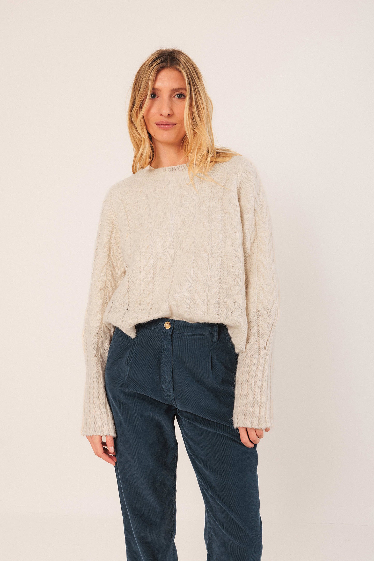 PULL CROP TORSADÉ