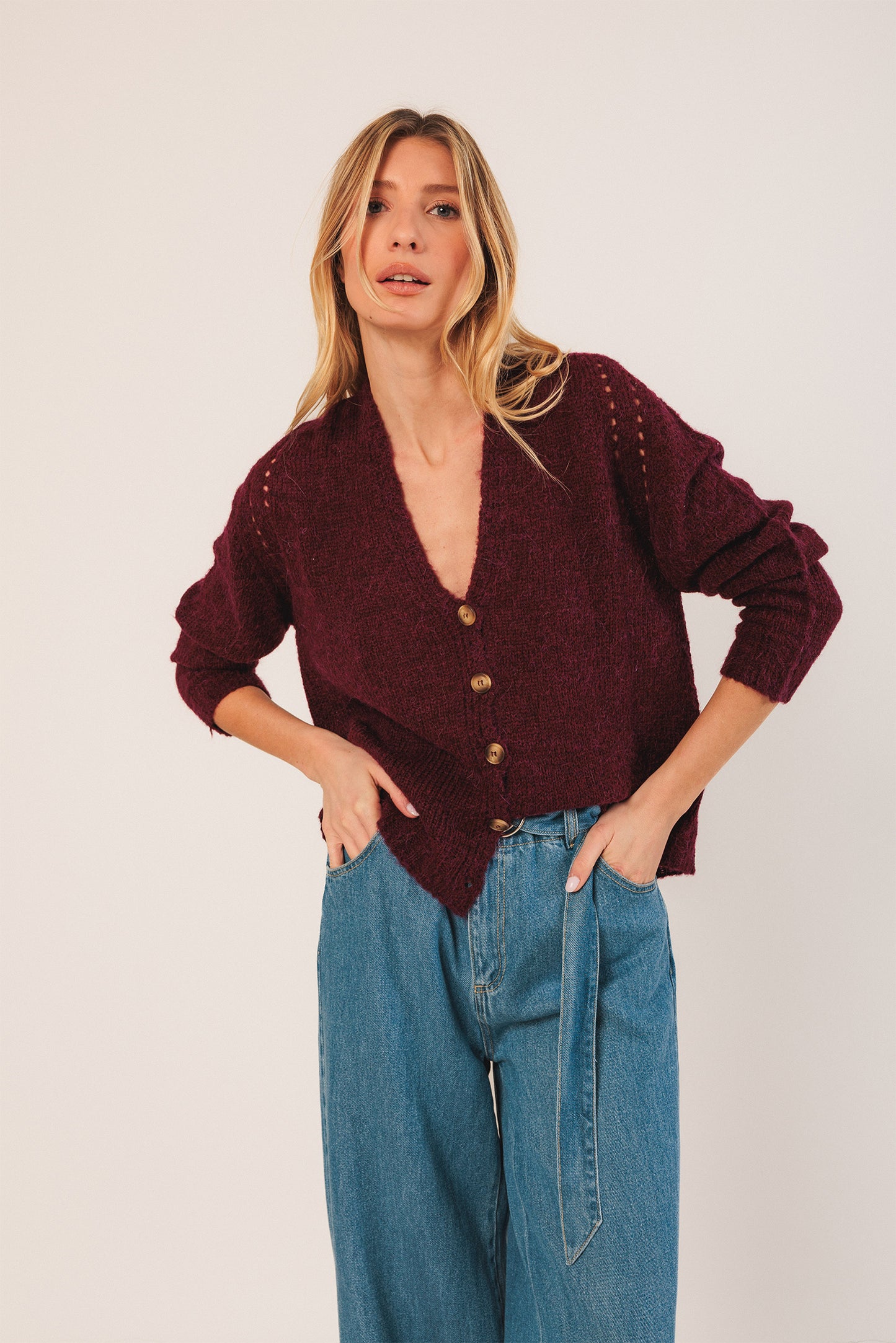 VESTE EN LAINE