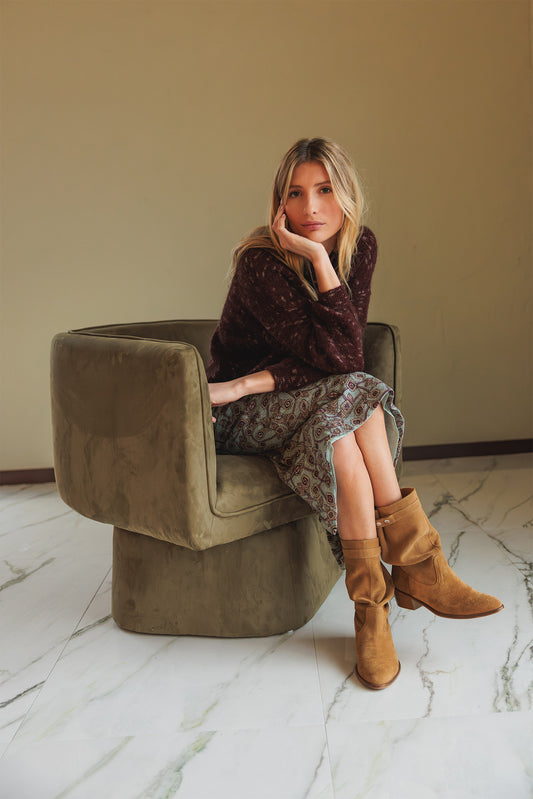 MOHAIR CROP SWEATER 4
