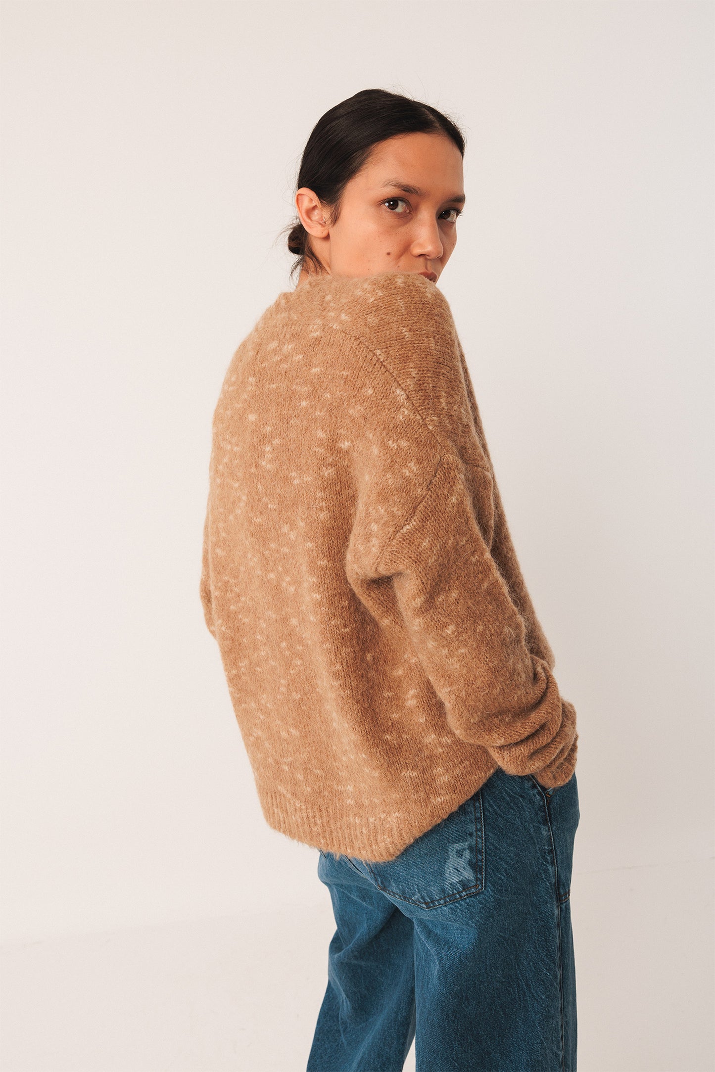 CHAQUETA PUNTO ABOTONADA