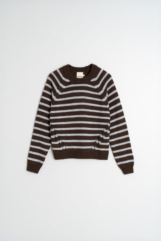 BICOLOR STRIPED SWEATER 6