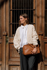 CABLE KNIT CARDIGAN