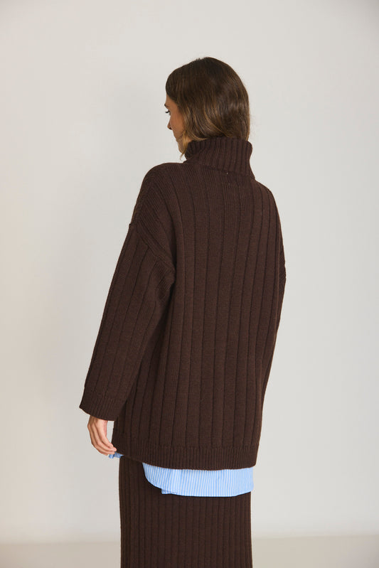 RIBBED KNIT CARDIGAN 4