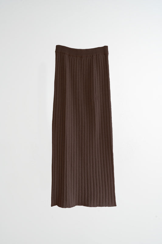RIBBED KNIT SKIRT 6