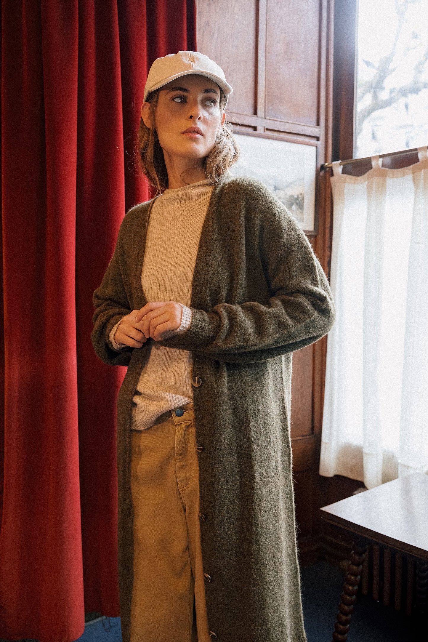 LONG KNIT CARDIGAN