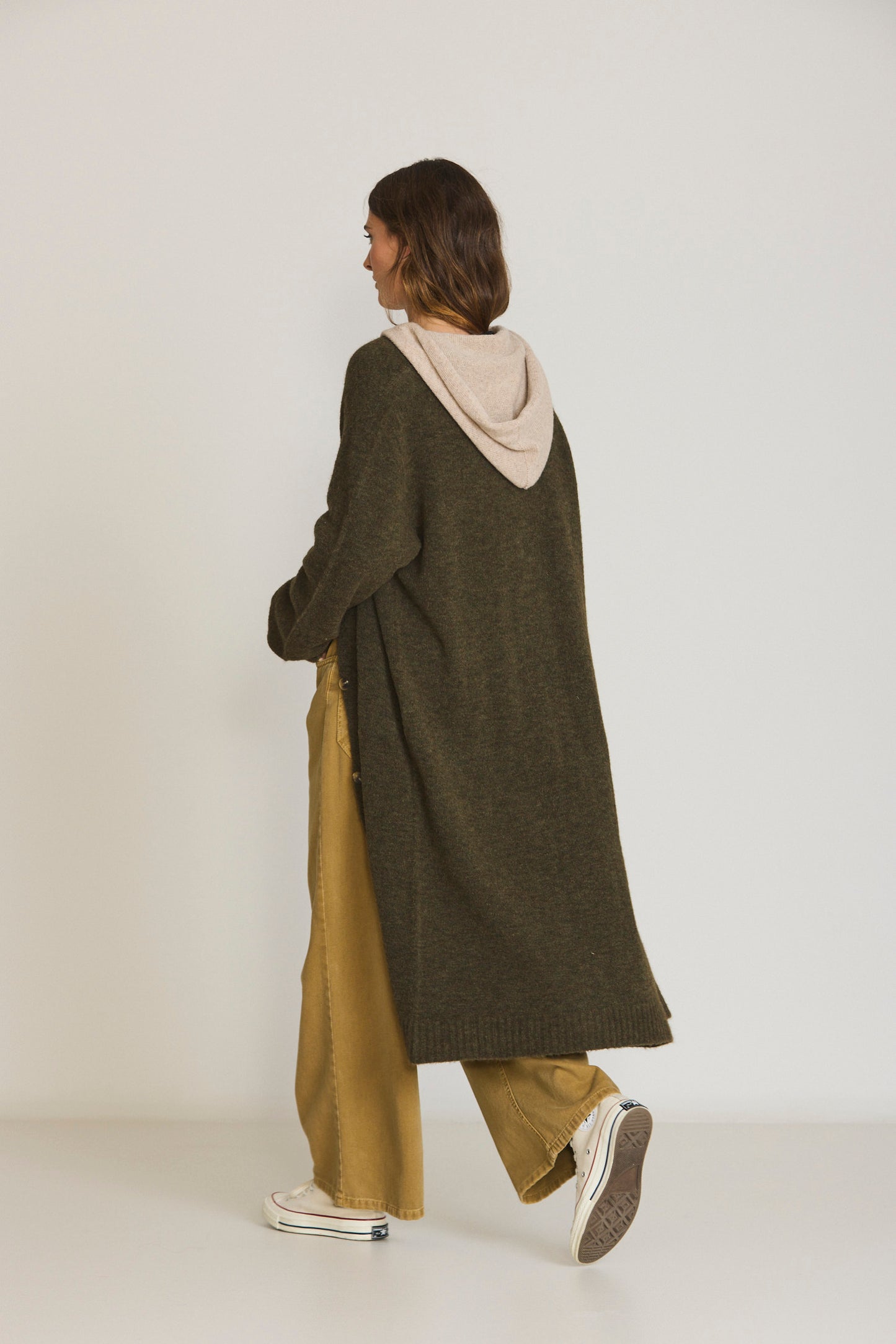 LONG KNIT CARDIGAN