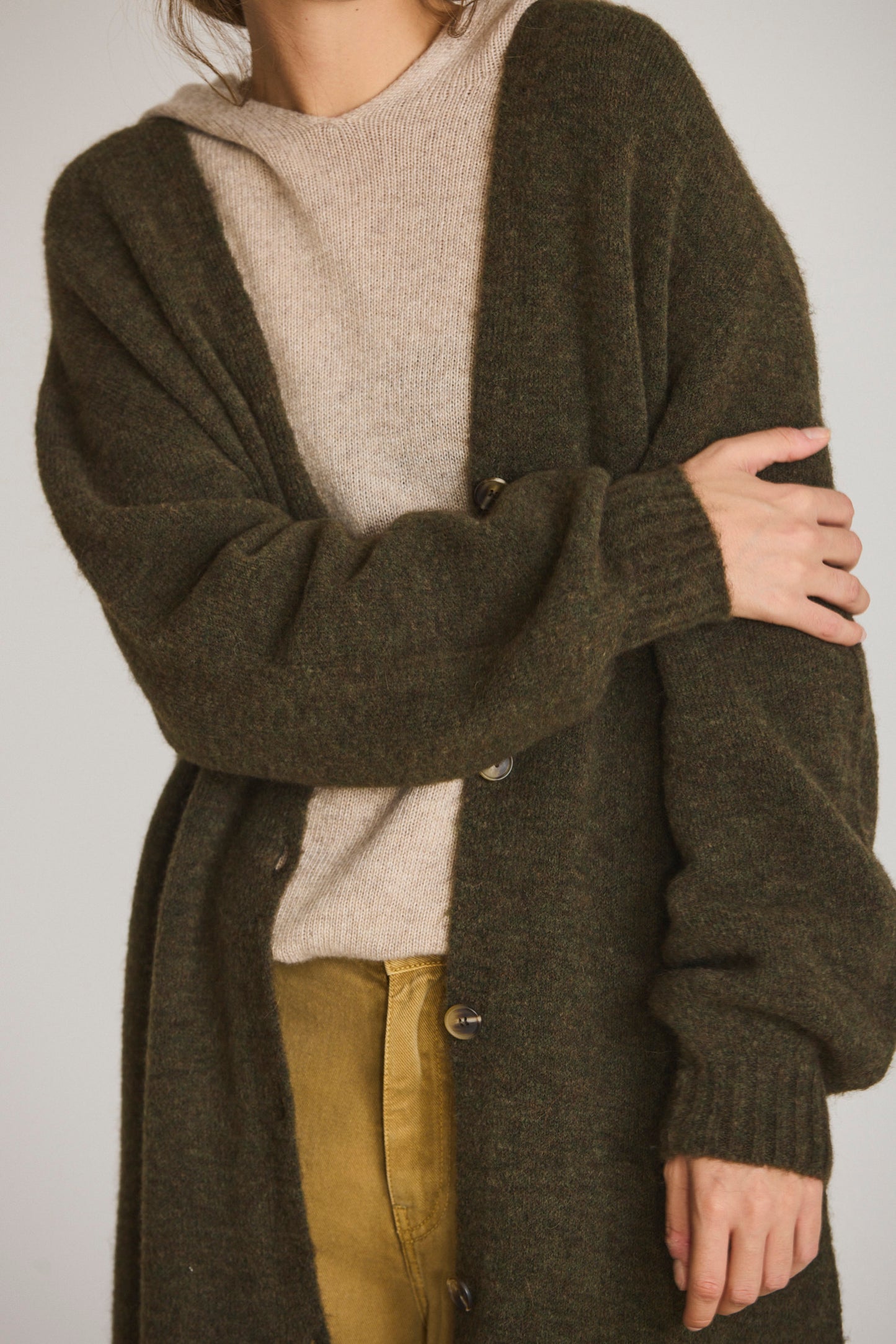 LONG KNIT CARDIGAN