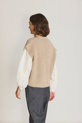 ZIP-UP KNIT VEST