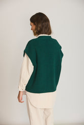 ZIP-UP KNIT VEST