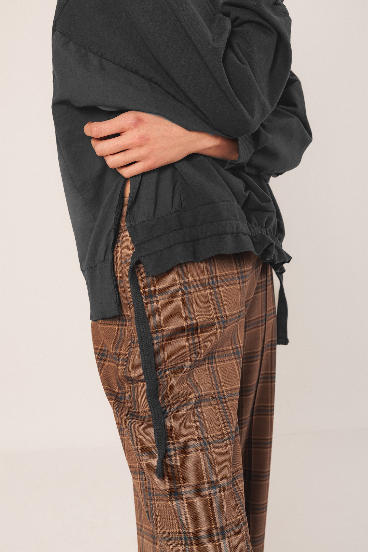 COTTON TERRY LOOPED SWEATSHIRT
