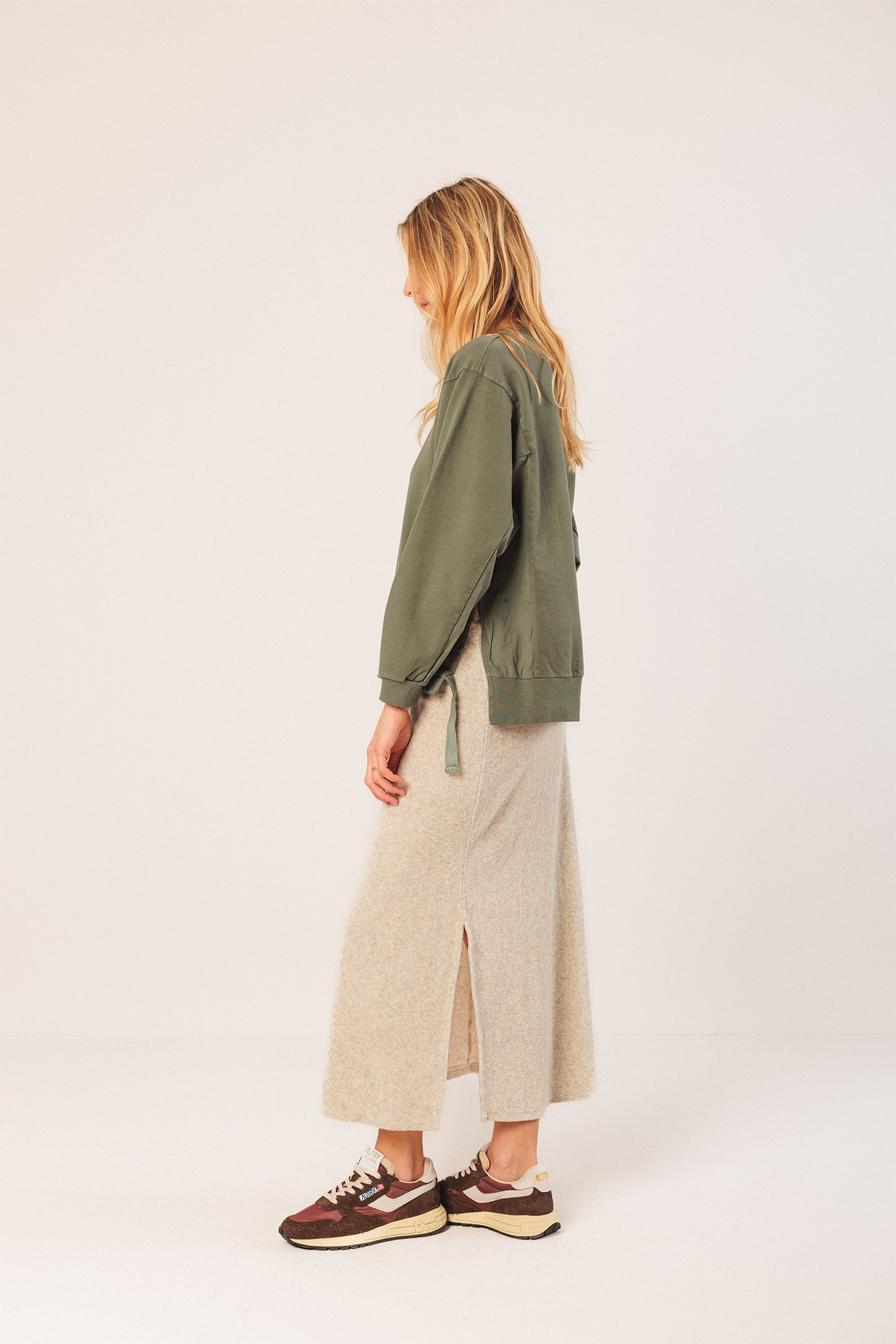 LONG TERRY SKIRT