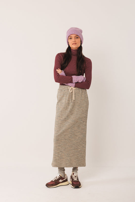 FITTED RIBBED T-SHIRT 1