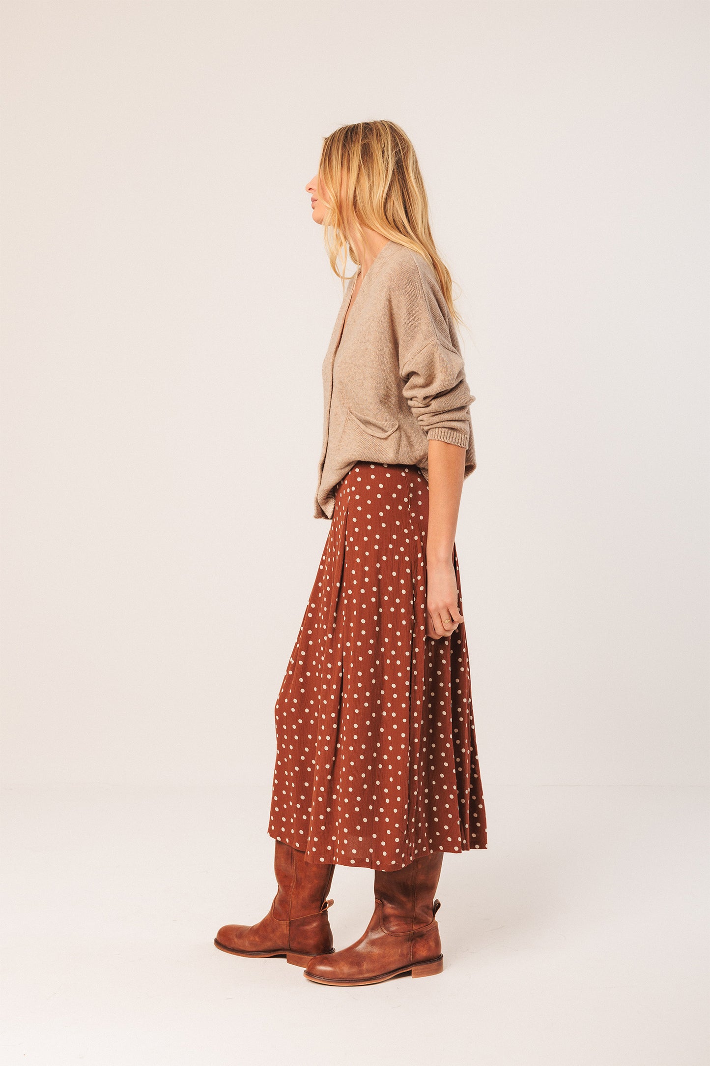 CHAQUETA CON CASHMERE