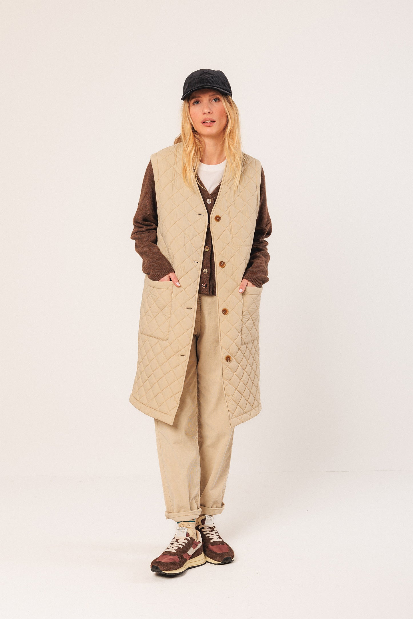 CHAQUETA CON CASHMERE