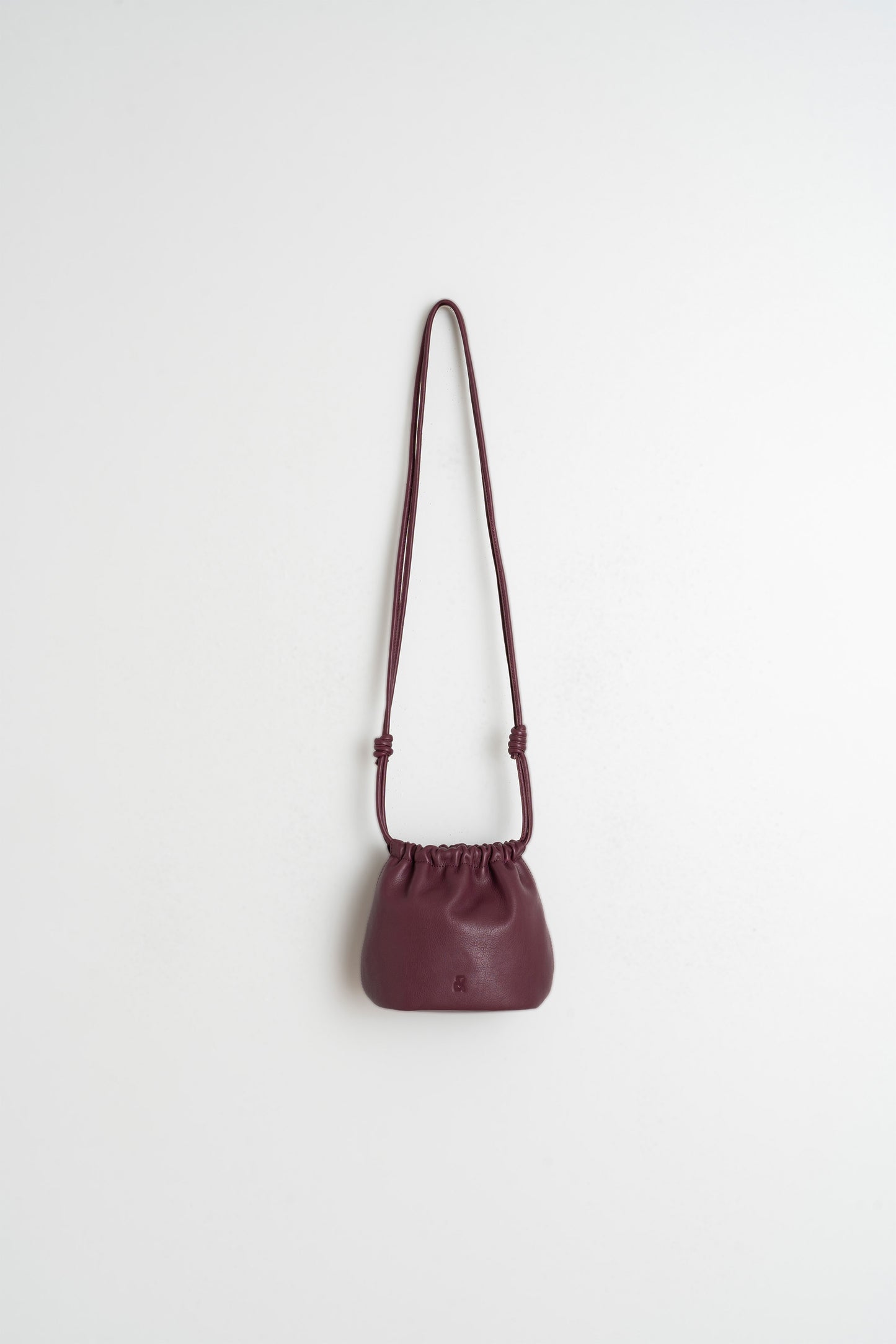 BOLSO PIEL FRUNCIDA