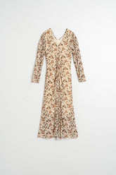 LANTERN SLEEVE DRESS