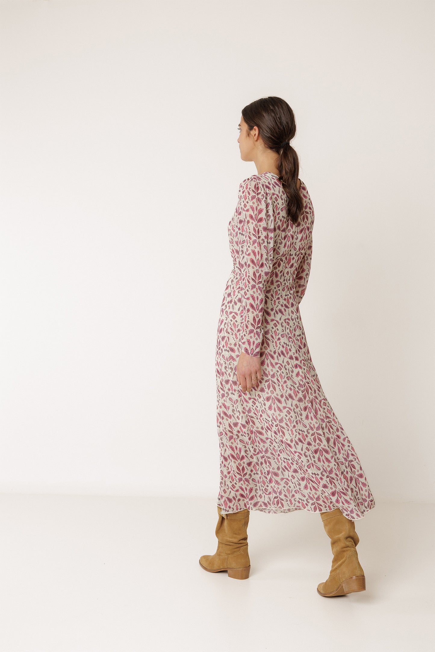 VESTIDO MANGA FAROL