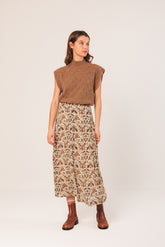 JUPE MIDI BATIK