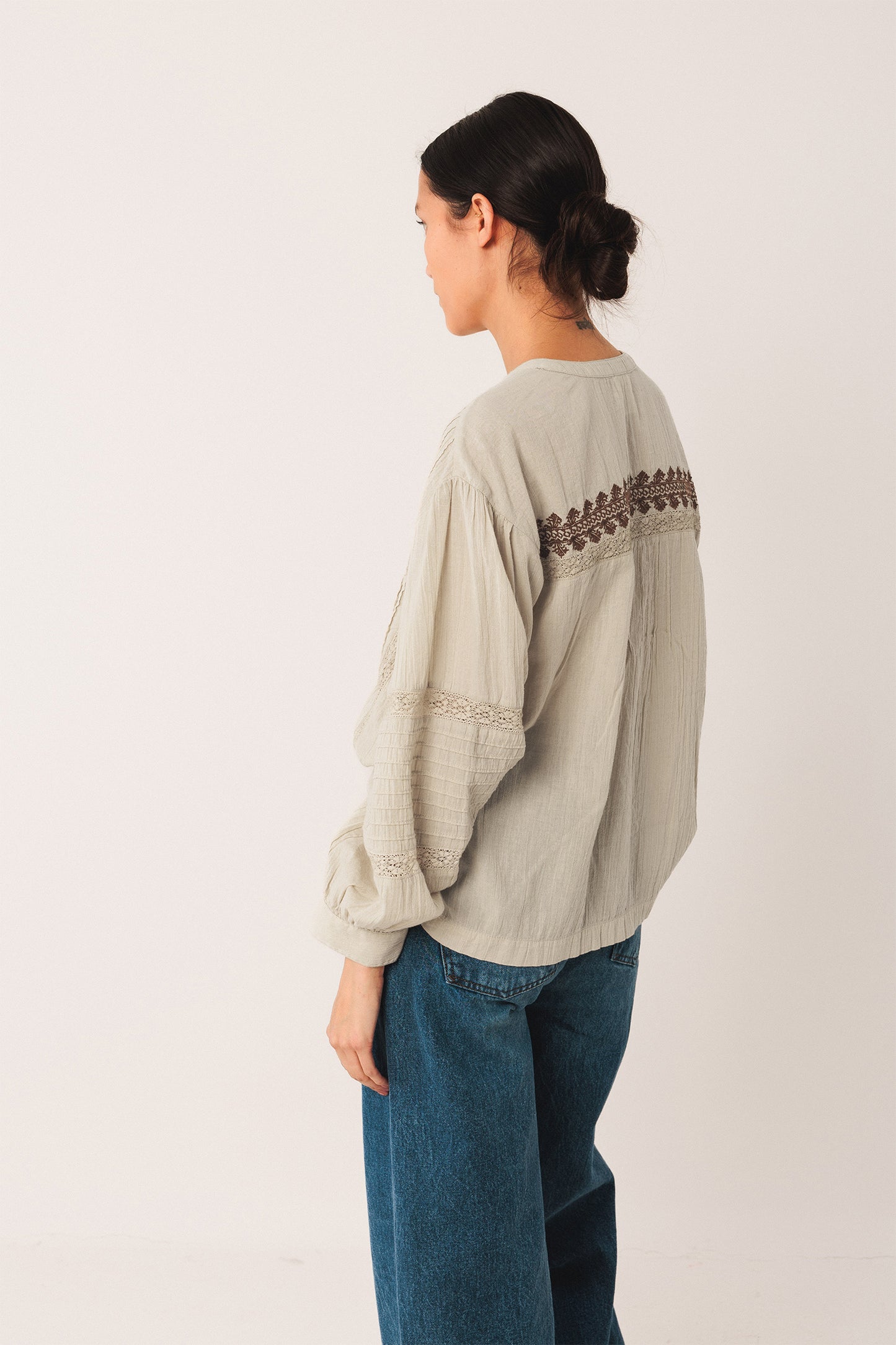 ETHNIC EMBROIDERED SHIRT