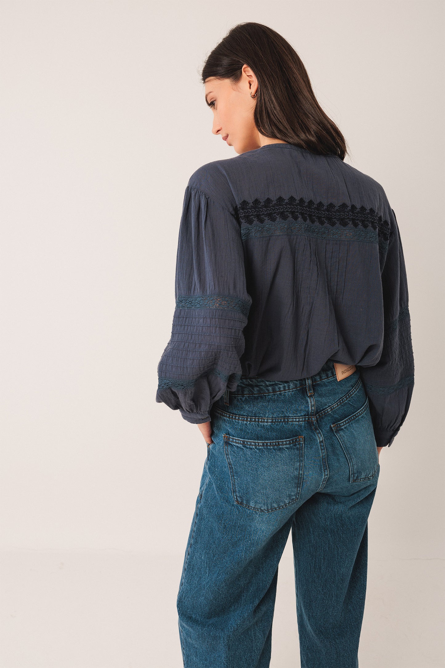 ETHNIC EMBROIDERED SHIRT