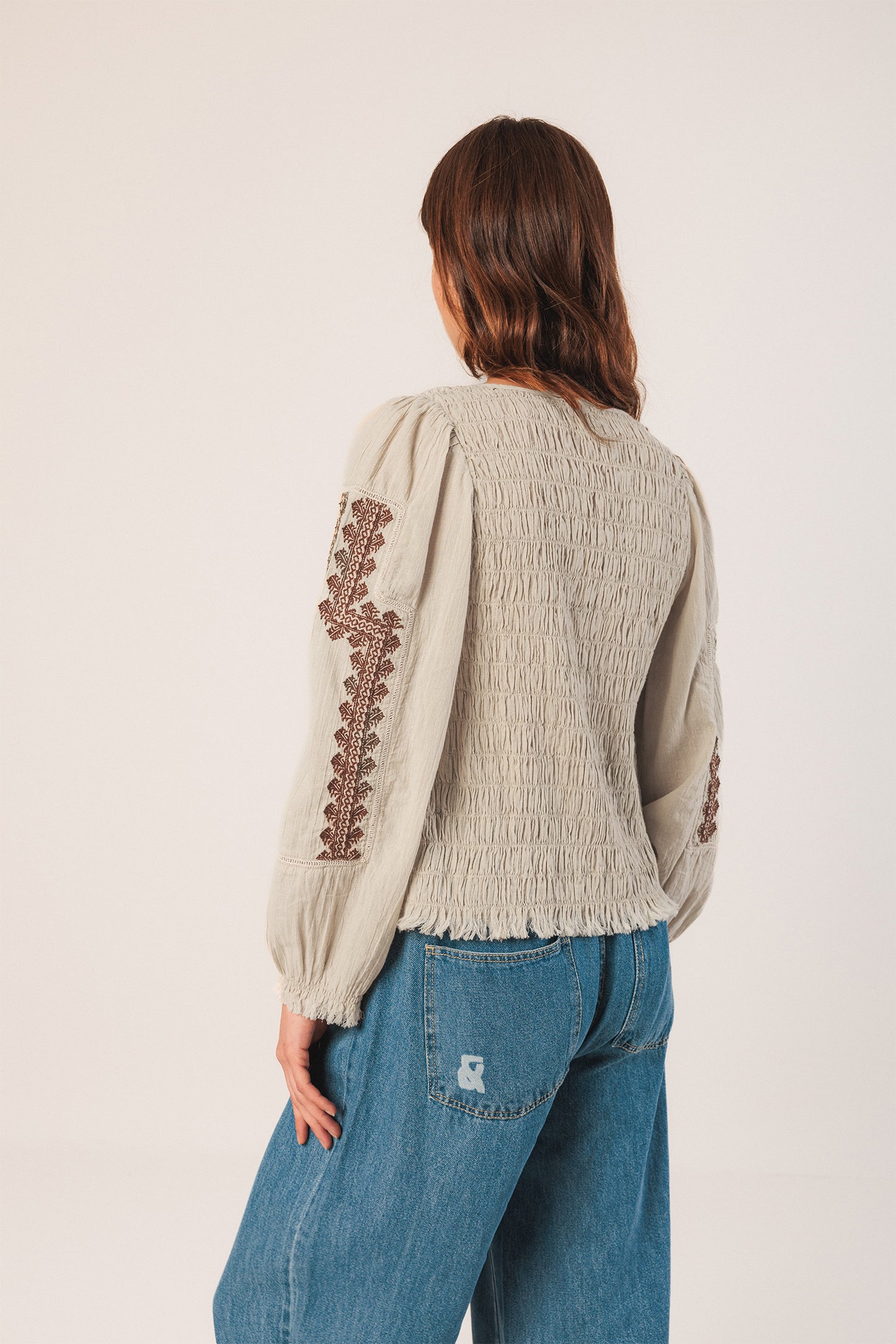 ETHNIC EMBROIDERED BLOUSE