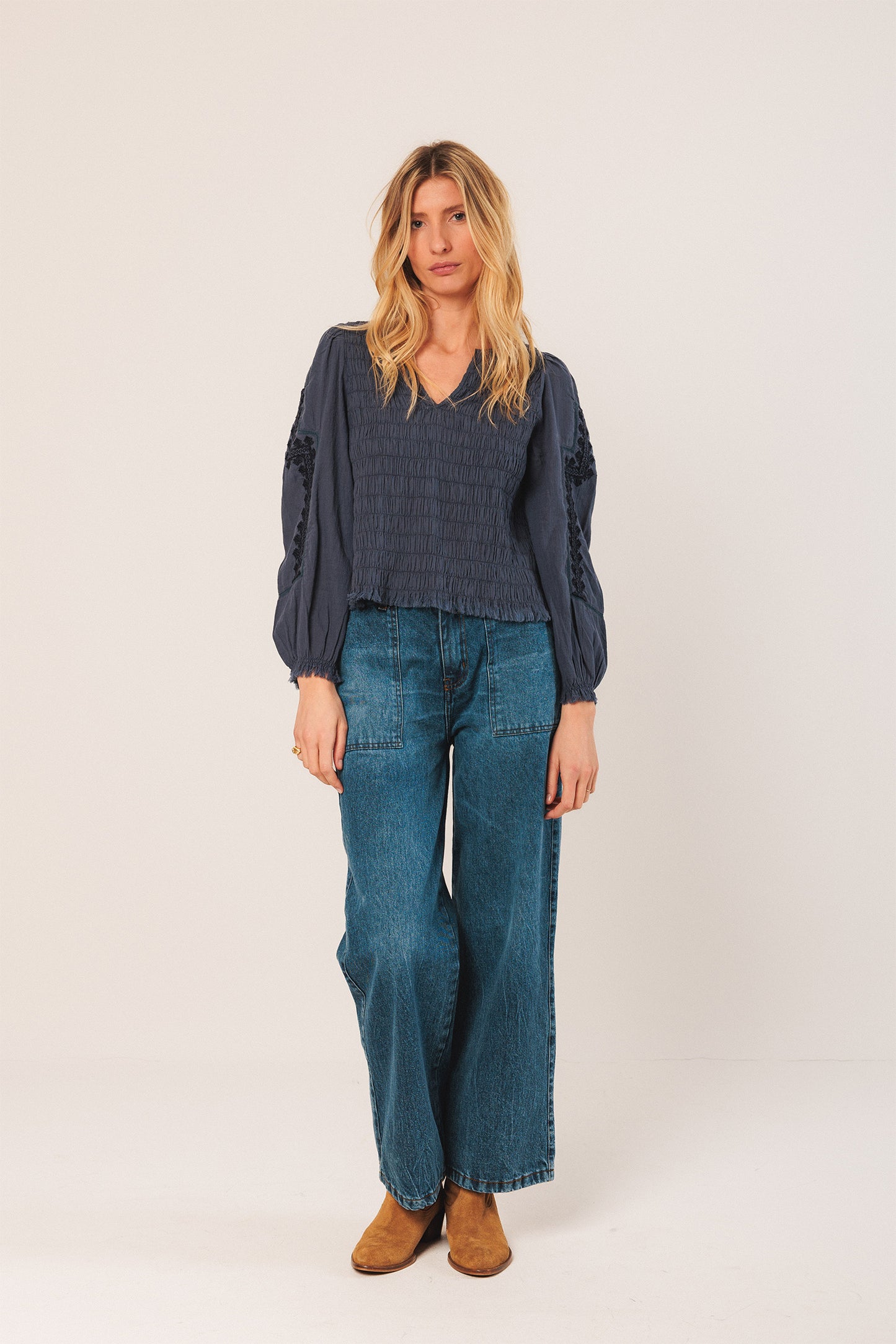 BLUSA BORDADO ÉTNICO
