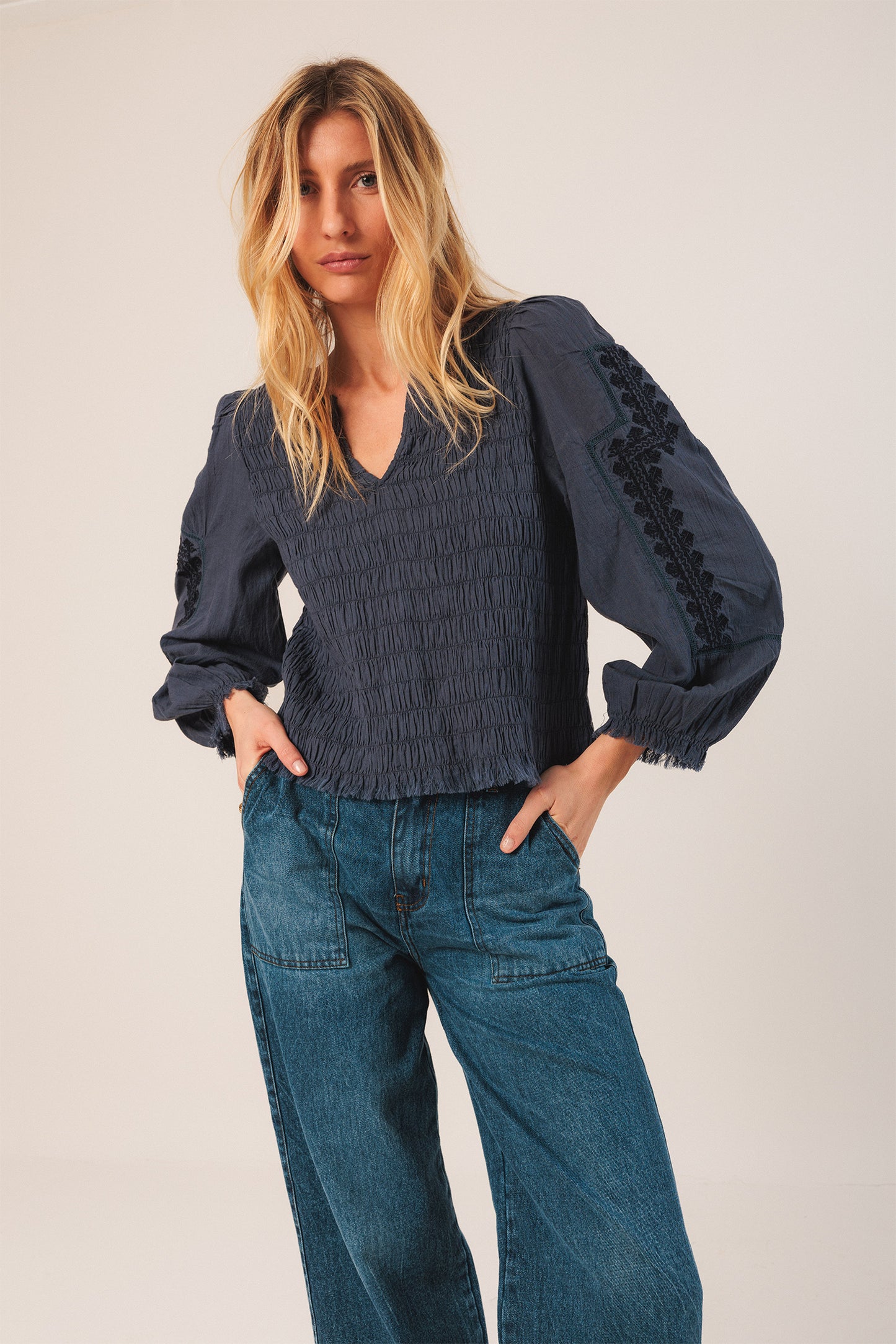 BLUSA BORDADO ÉTNICO