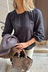 BLOUSE BRODÉE ROMANTIQUE