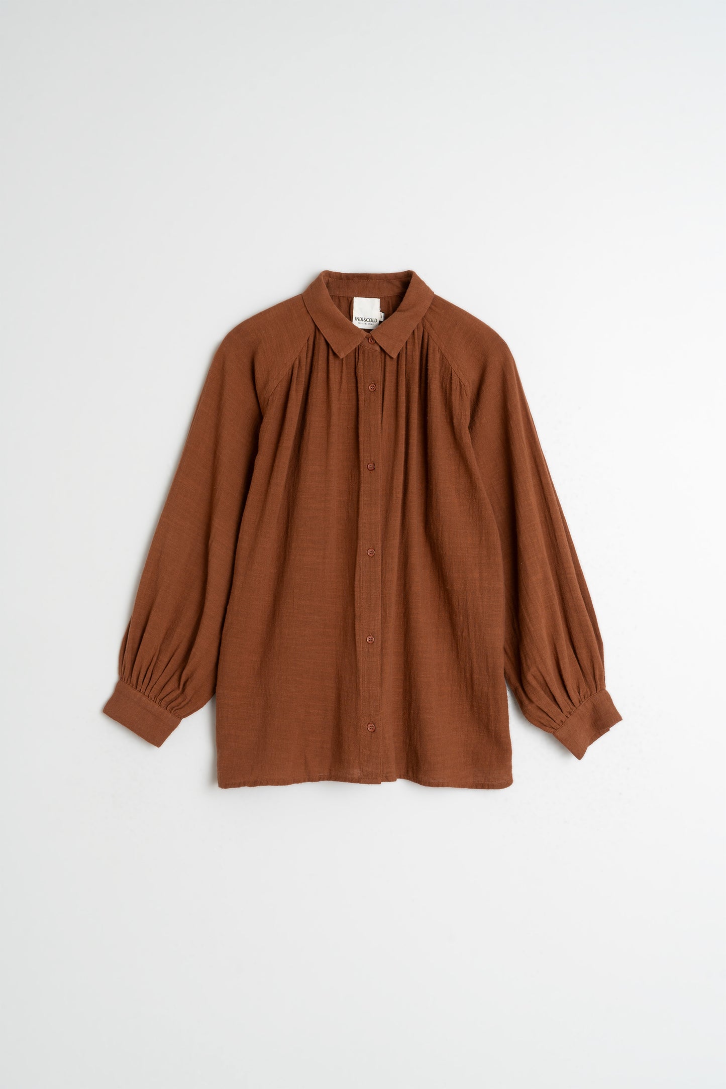 CHEMISE EN CRÊPE DE COTON