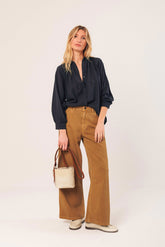 CHEMISE EN CRÊPE DE COTON