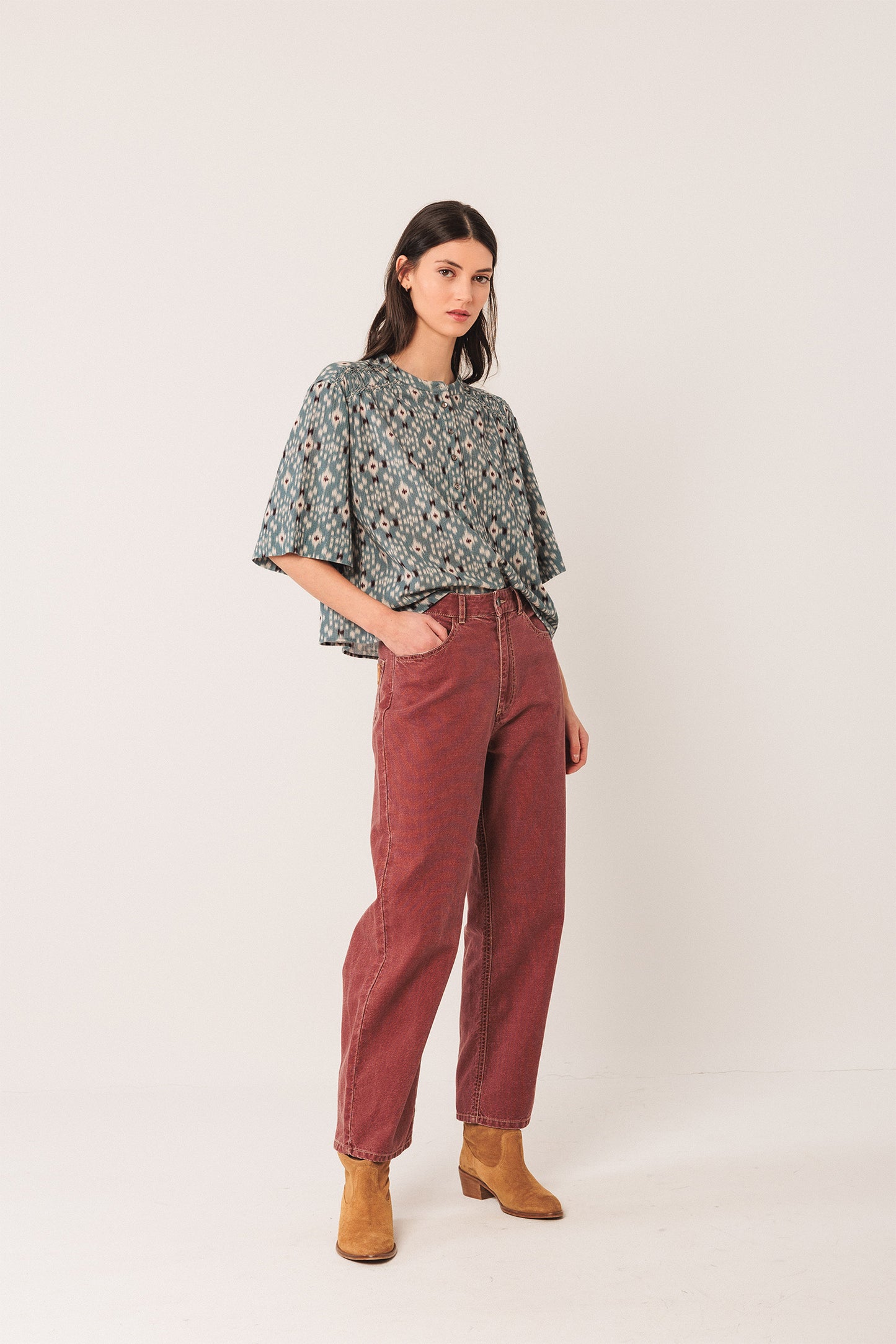 BLOUSE À SMOCK