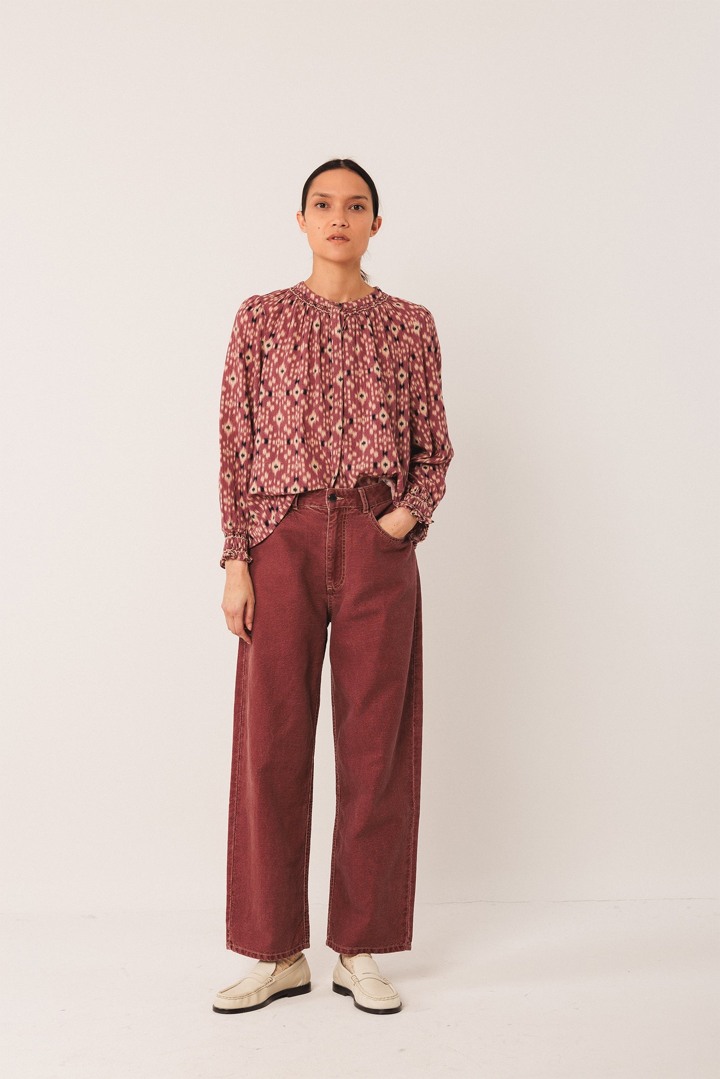 CHEMISE IMPRIMÉE IKAT