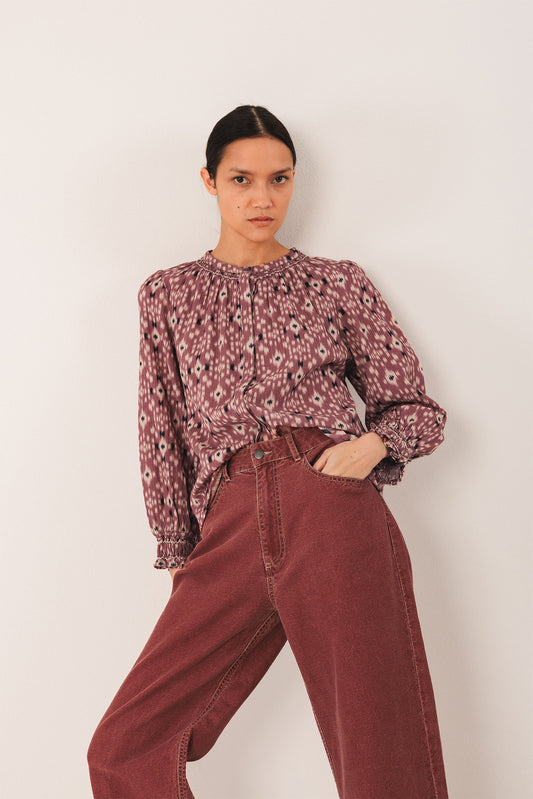 CAMISA ESTAMPADO IKAT 3