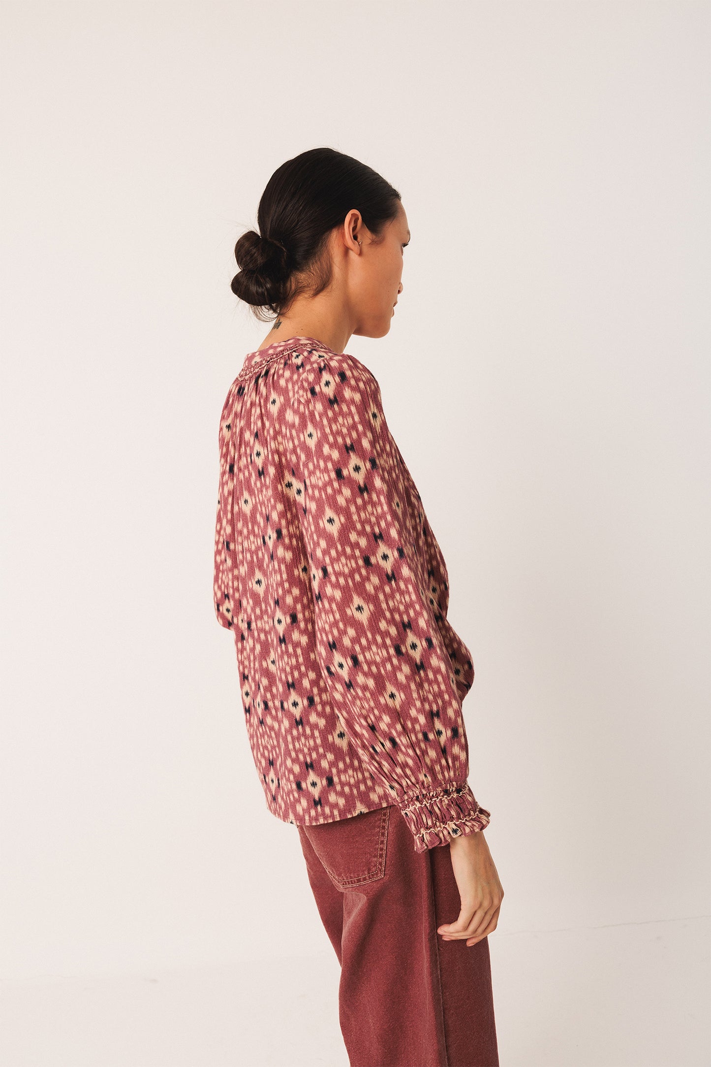 CHEMISE IMPRIMÉE IKAT