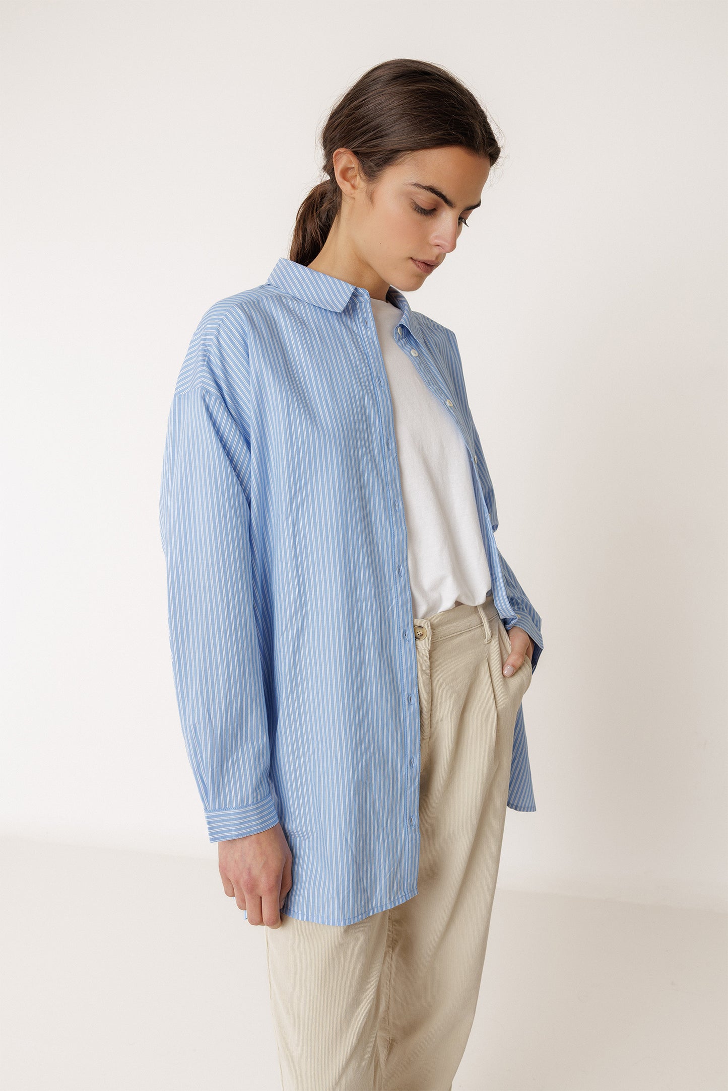 LONG STRIPED SHIRT