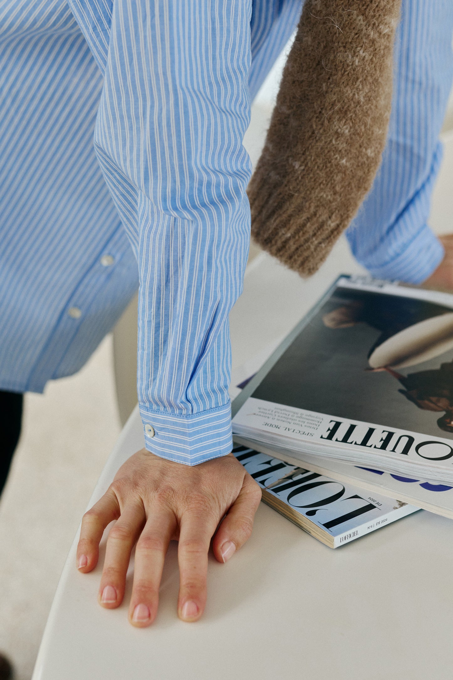 LONG STRIPED SHIRT