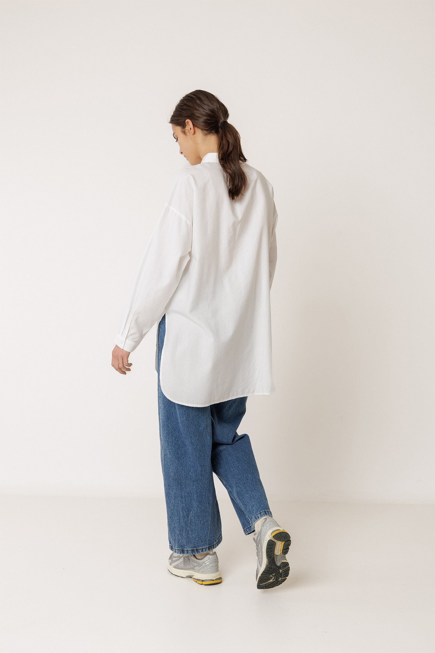 LONG POPLIN SHIRT