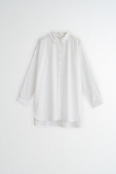 CHEMISE LONGUE EN POPELINE