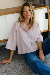 CHEMISE À RAYURES