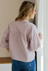 CHEMISE À RAYURES
