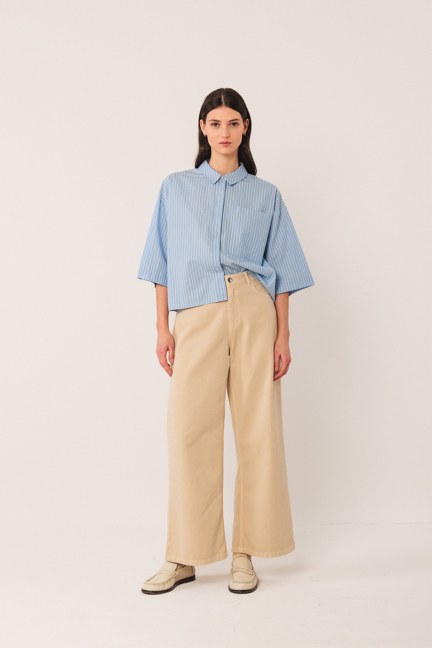 CHEMISE À RAYURES