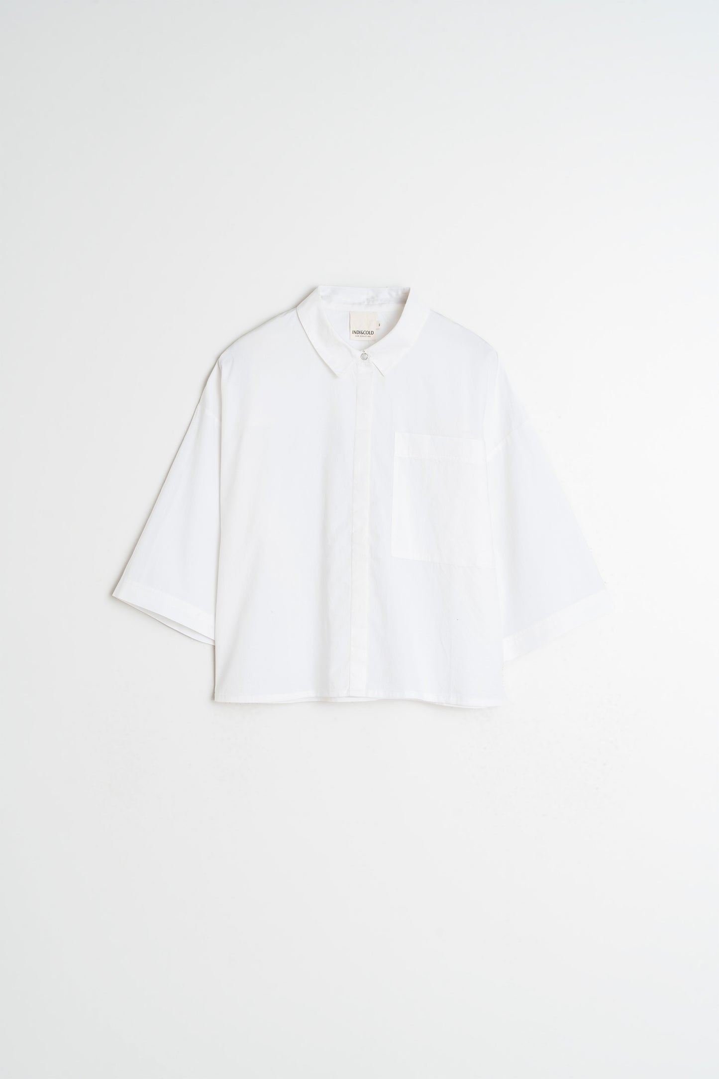 CHEMISE EN POPELINE BOX