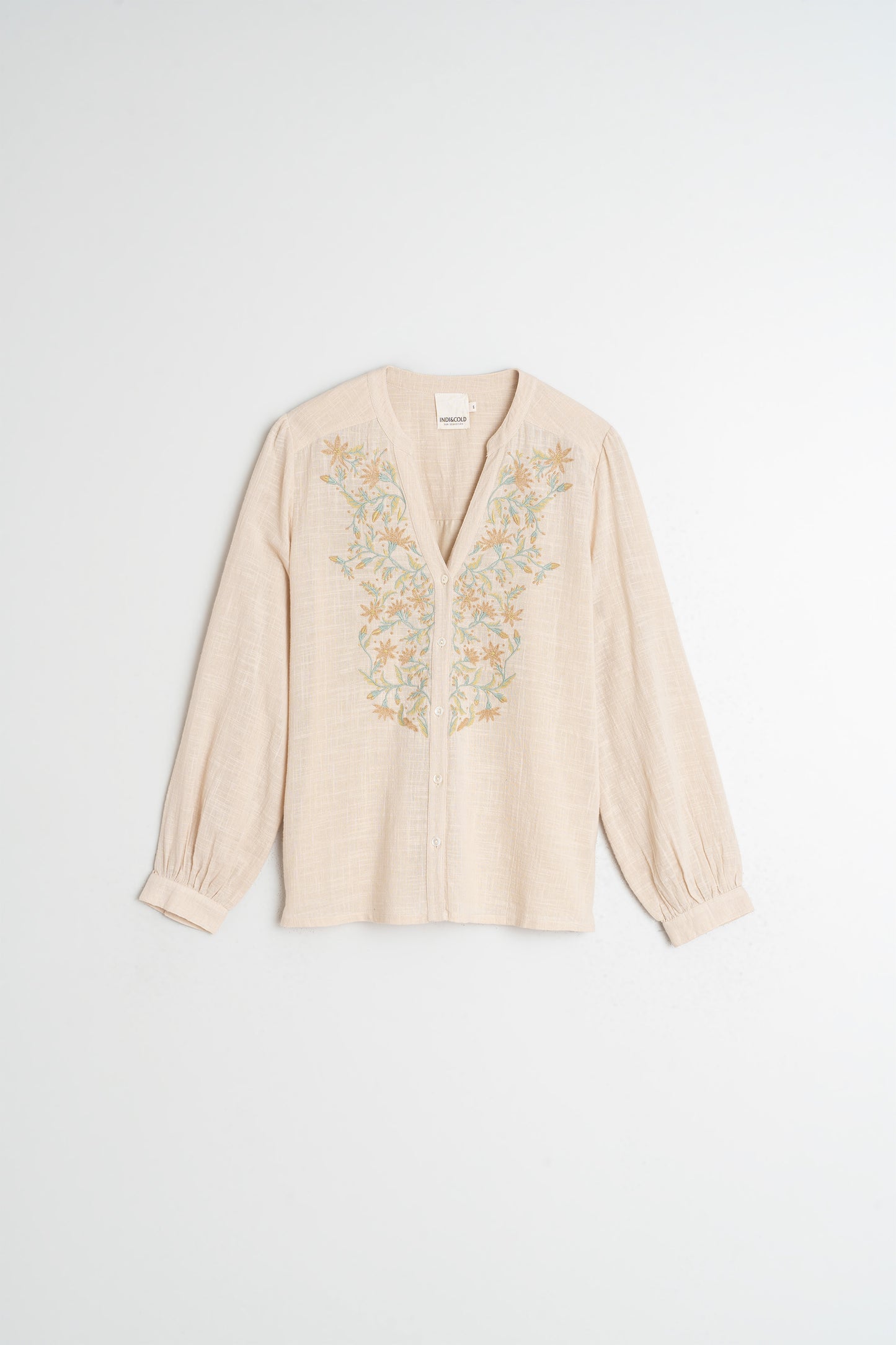 CHEMISE BRODÉE COMBINÉE