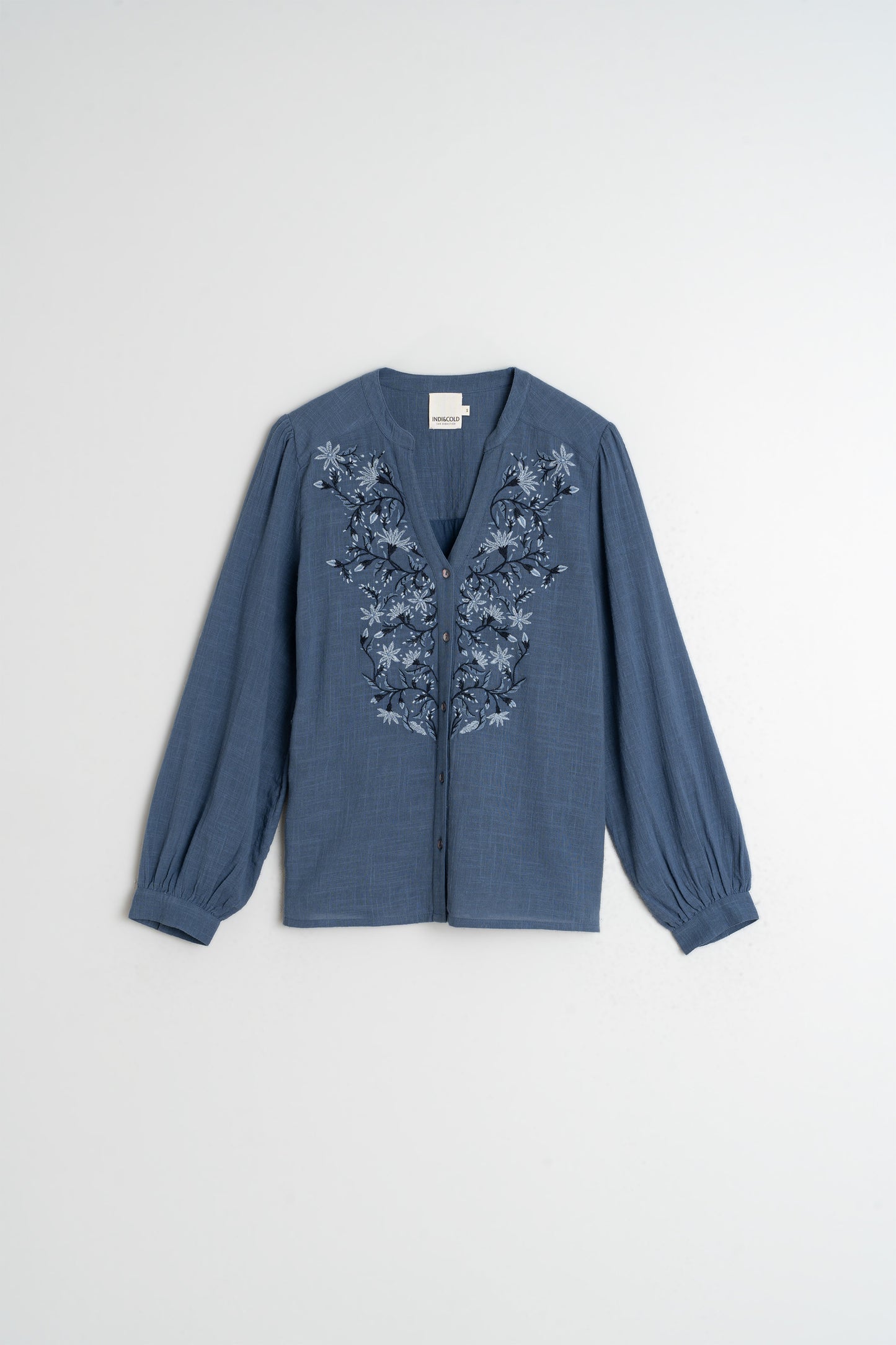 CAMISA COMBINADA BORDADOS