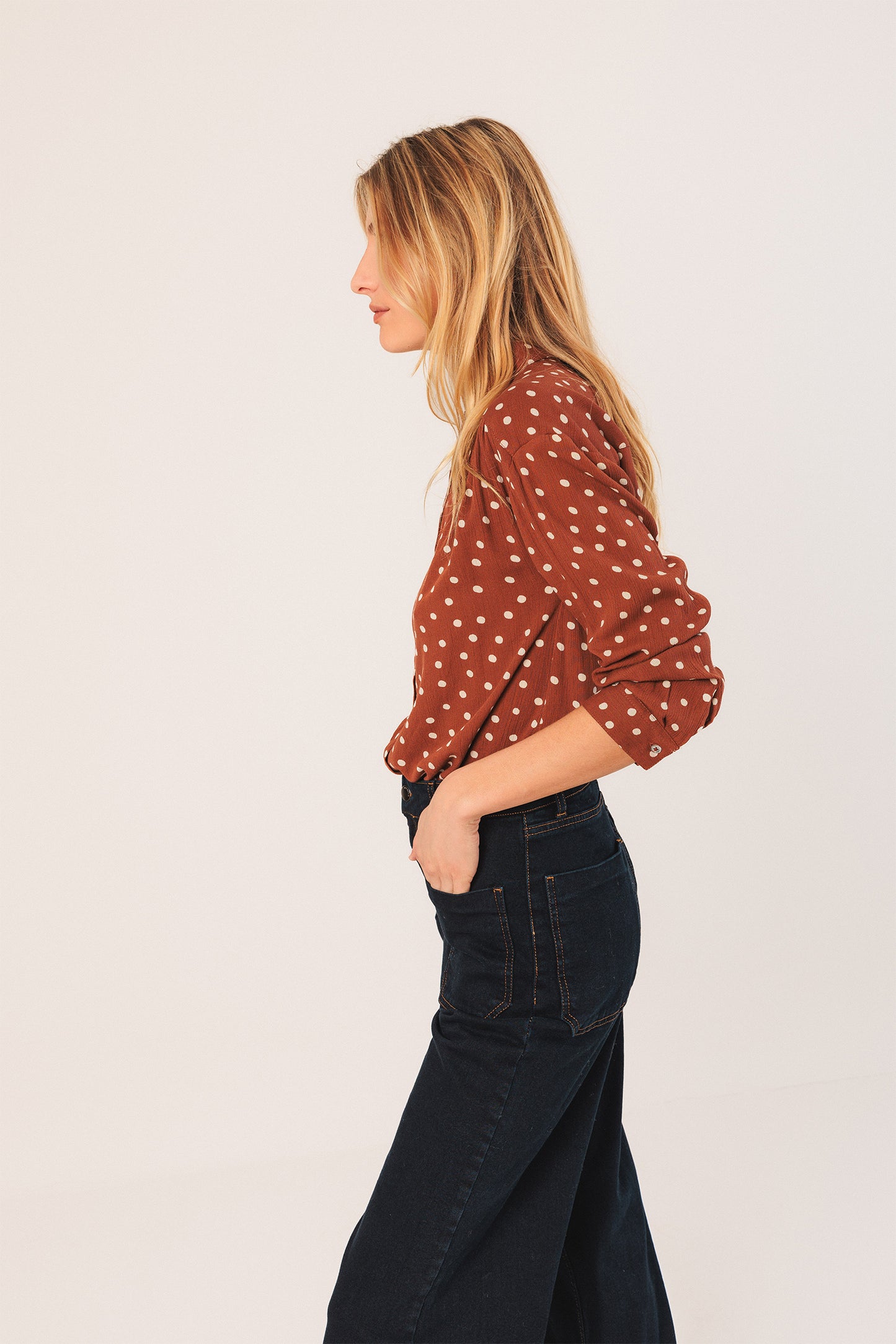 CAMISA BEA TOPOS