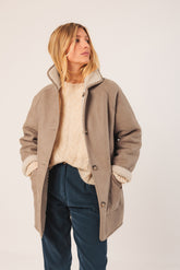 MANTEAU DOUBLE FACE