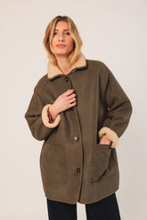 MANTEAU DOUBLE FACE