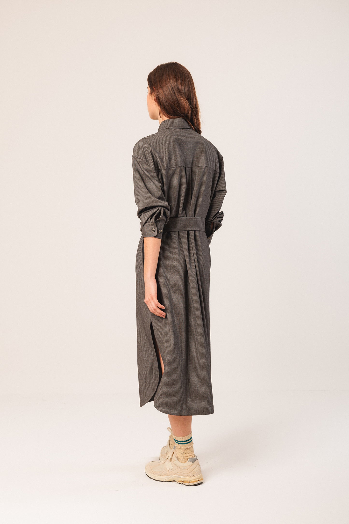 VESTIDO CAMISERO FLUIDO