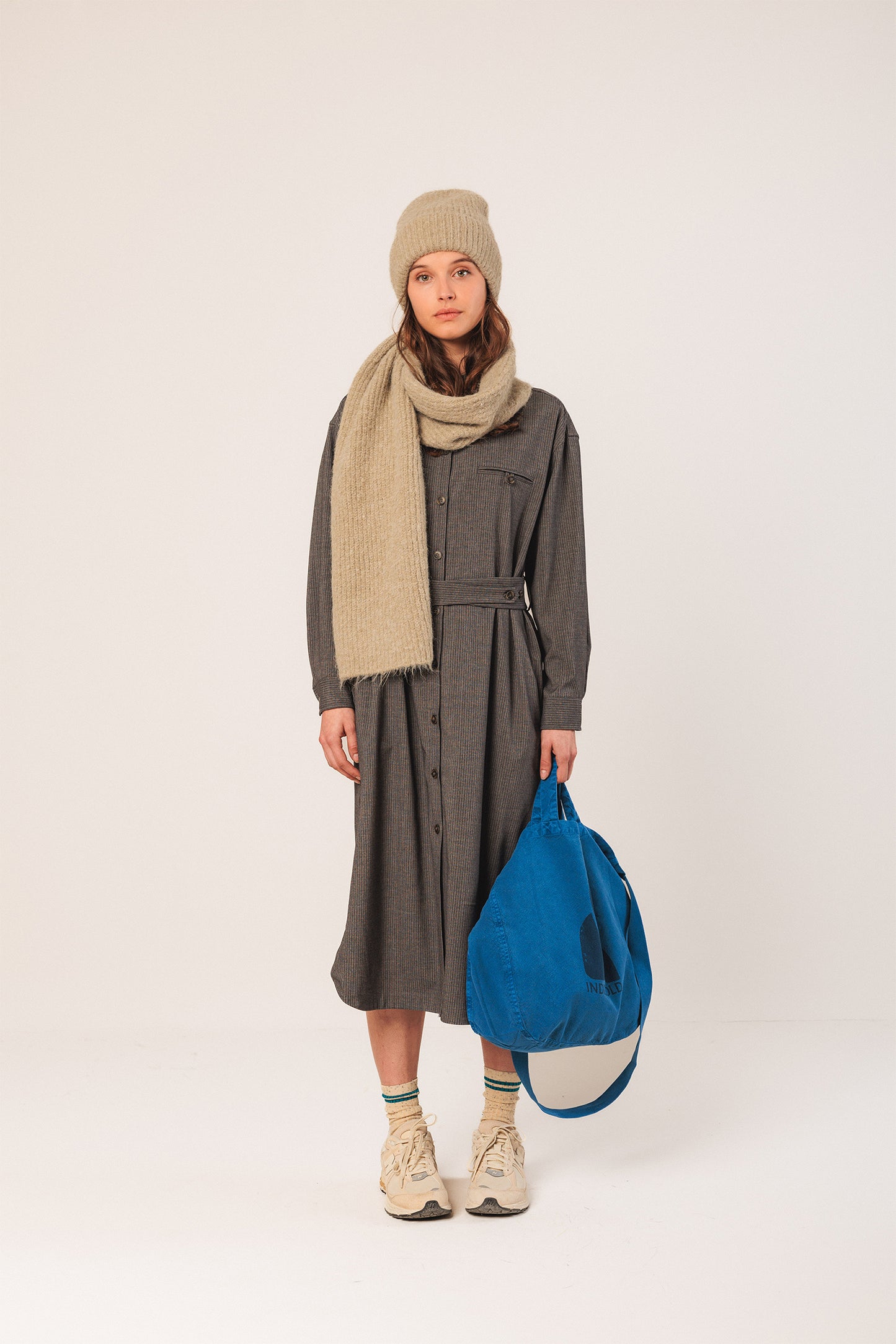 FLUID SHIRTDRESS