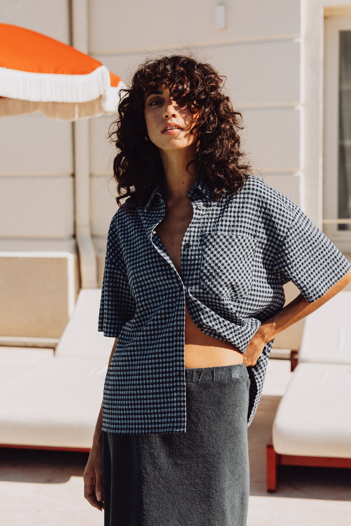 MINI CHECK SHIRT